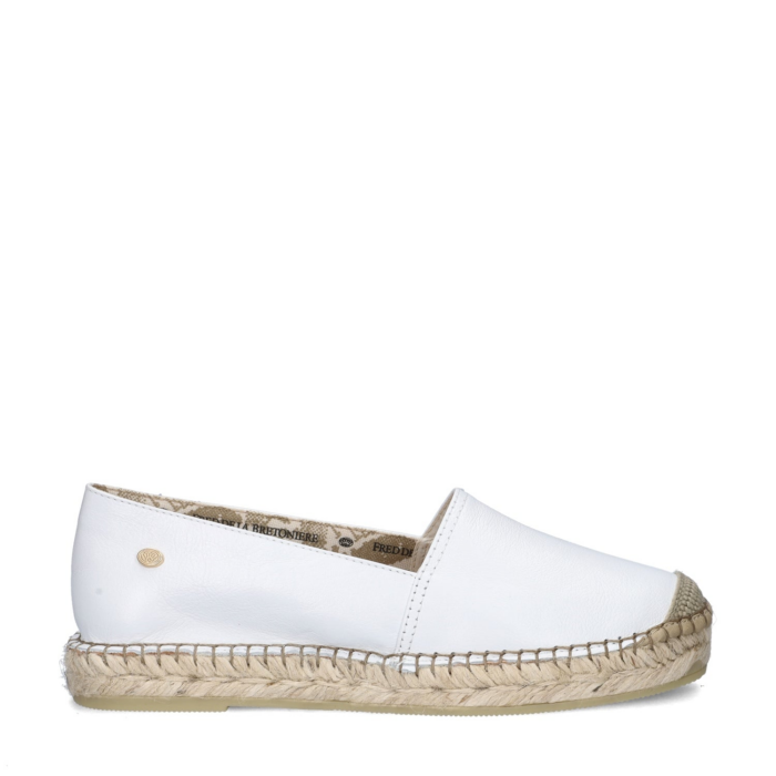 Fred de la Bretoniere Mili Ana espadrilles – Wit