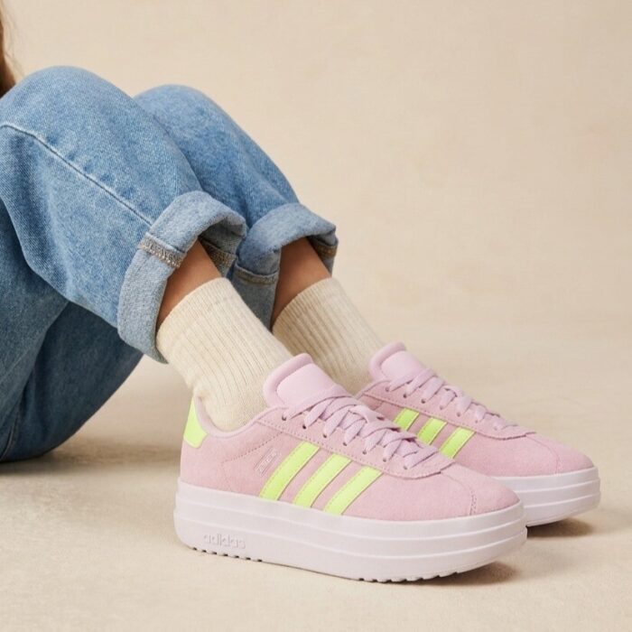 Adidas VL Court Bold Sneakers roze Leer