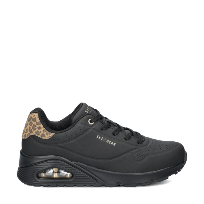 Skechers Uno lage sneakers – Zwart