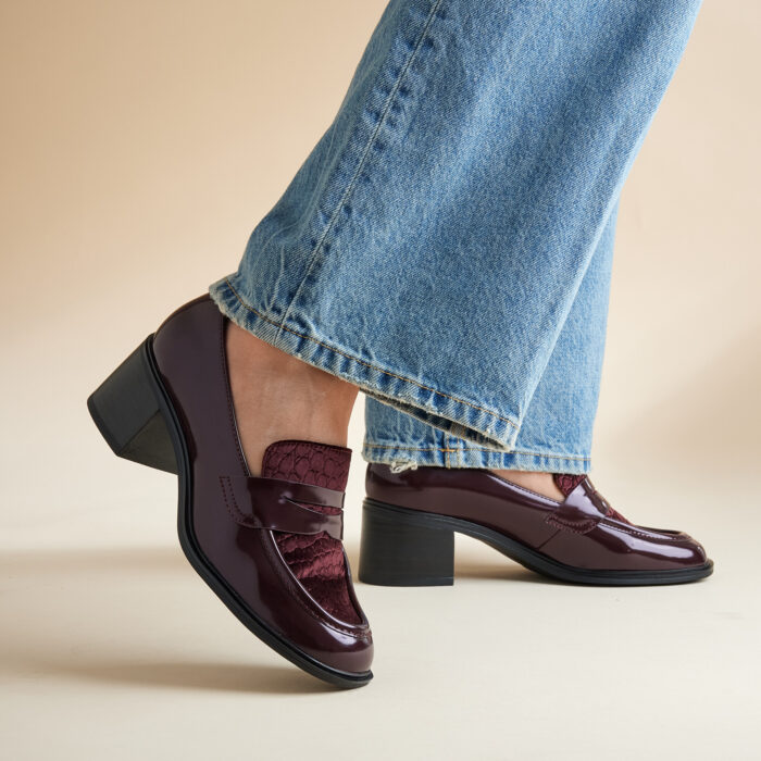 tamaris Trotteur Instappers rood Synthetisch – Bordeaux