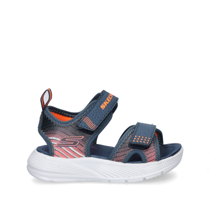 Skechers Microspec Splash Sandalen blauw