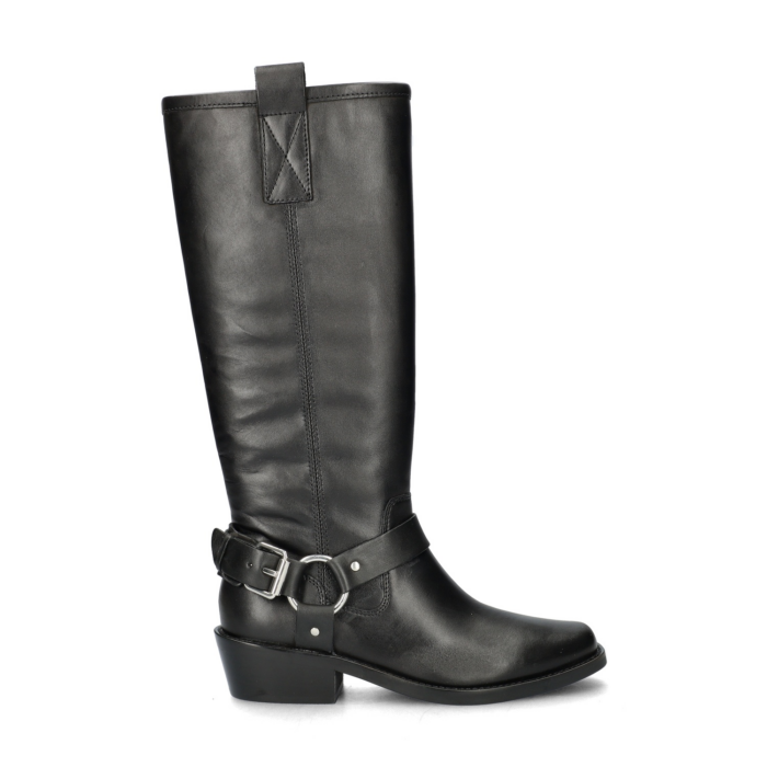 PS Poelman Sidonia bikerboots – Zwart