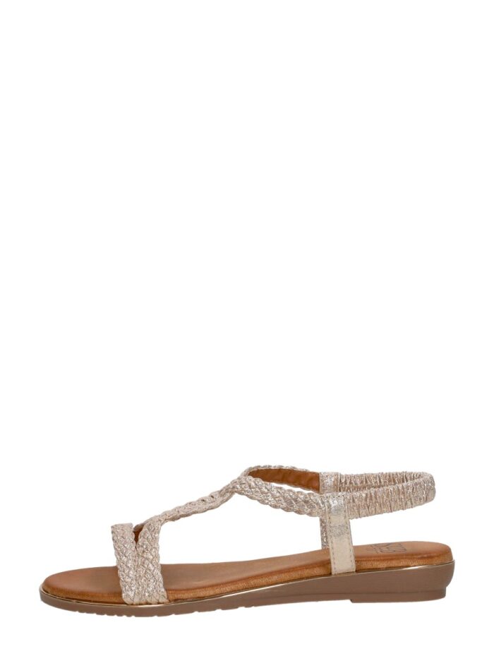 Sub55 Sandalen Plat – Goudkleur