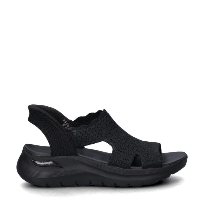 Skechers Hands Free Slip-In Arch Fit 2.0 sandalen – Zwart