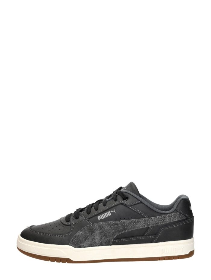 Puma Caven III Crafted Leather Sneakers zwart Leer