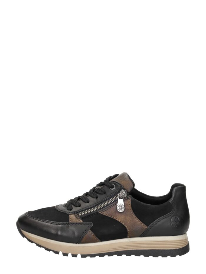 Rieker Sneakers Laag – Zwart