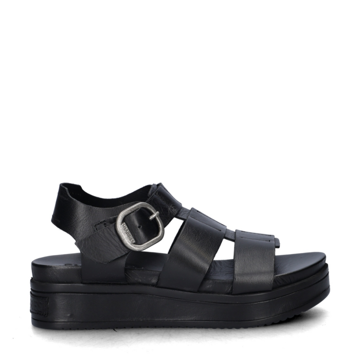 Fred de la Bretoniere Maro Bold sandalen – Zwart