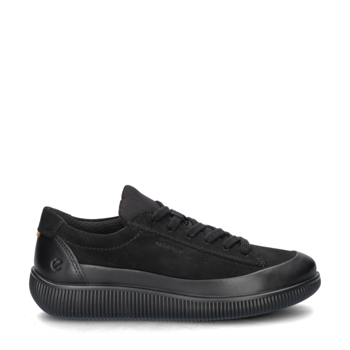 ECCO Soft Zero lage sneakers – Zwart