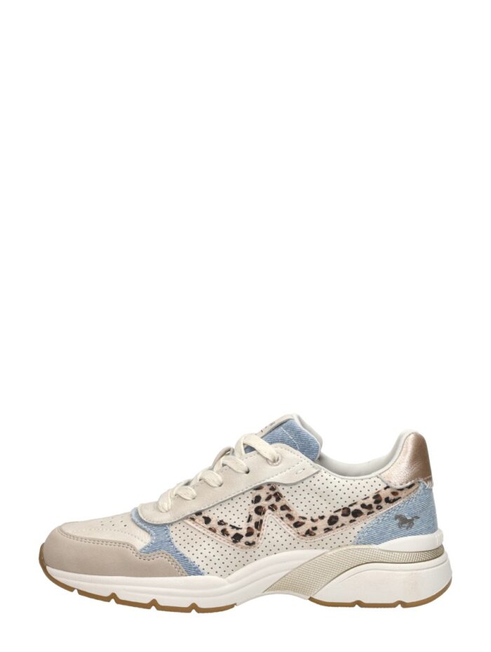 mustang Sneakers Laag – Beige