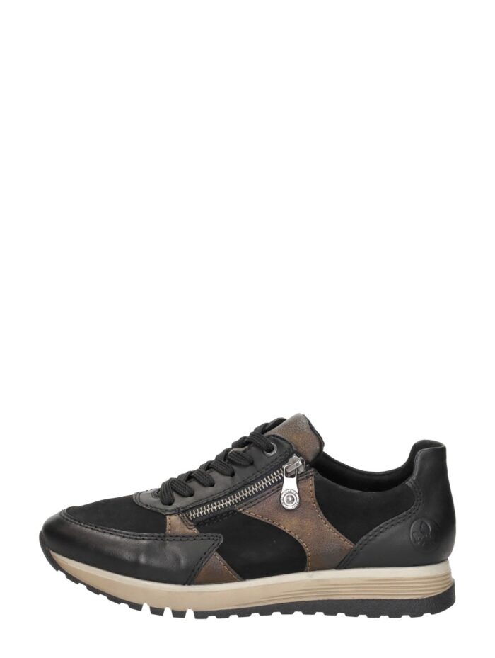 Rieker Sneakers Laag – Zwart
