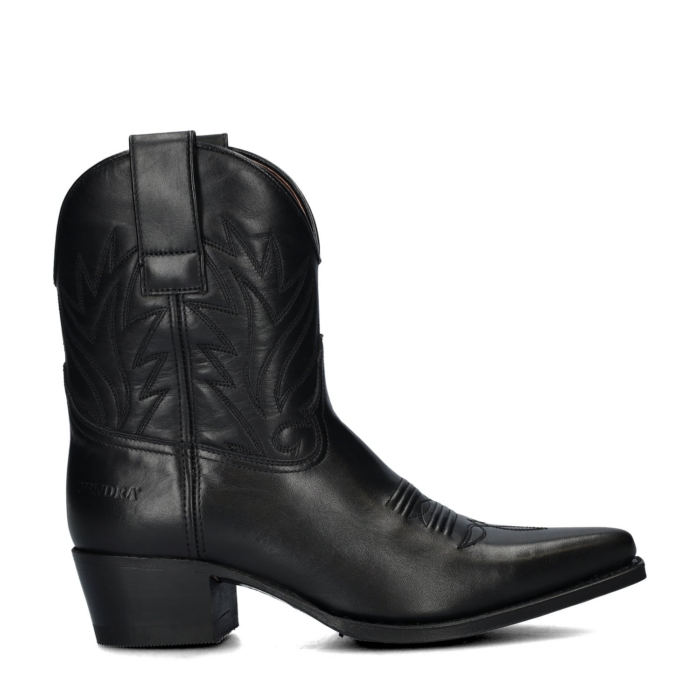 Sendra Gene Berdy cowboylaarzen – Zwart