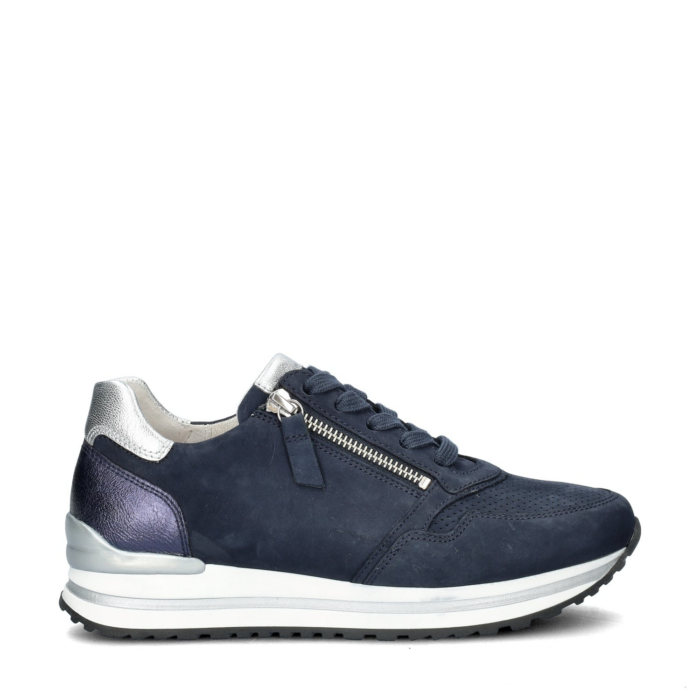Gabor Comfort Optifit lage sneakers – Blauw
