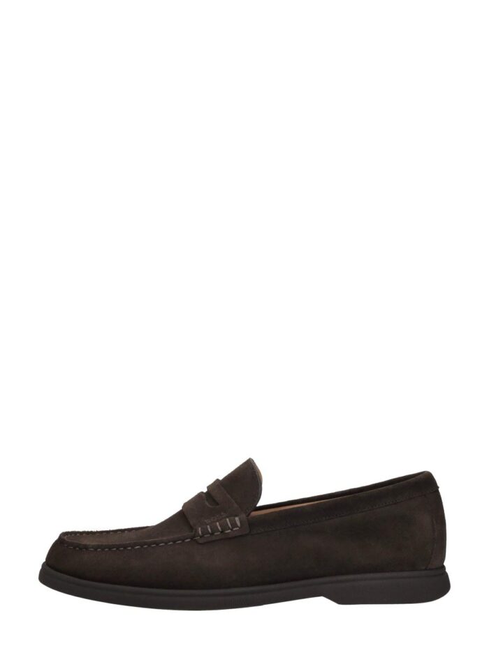 Boss Hugo Sienne Loafer – Donkerbruin