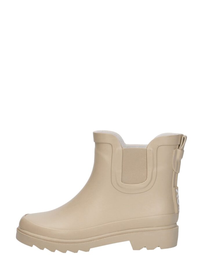 Xq Footwear Kids Plain Chelsea Rubber Rainboot – Beige