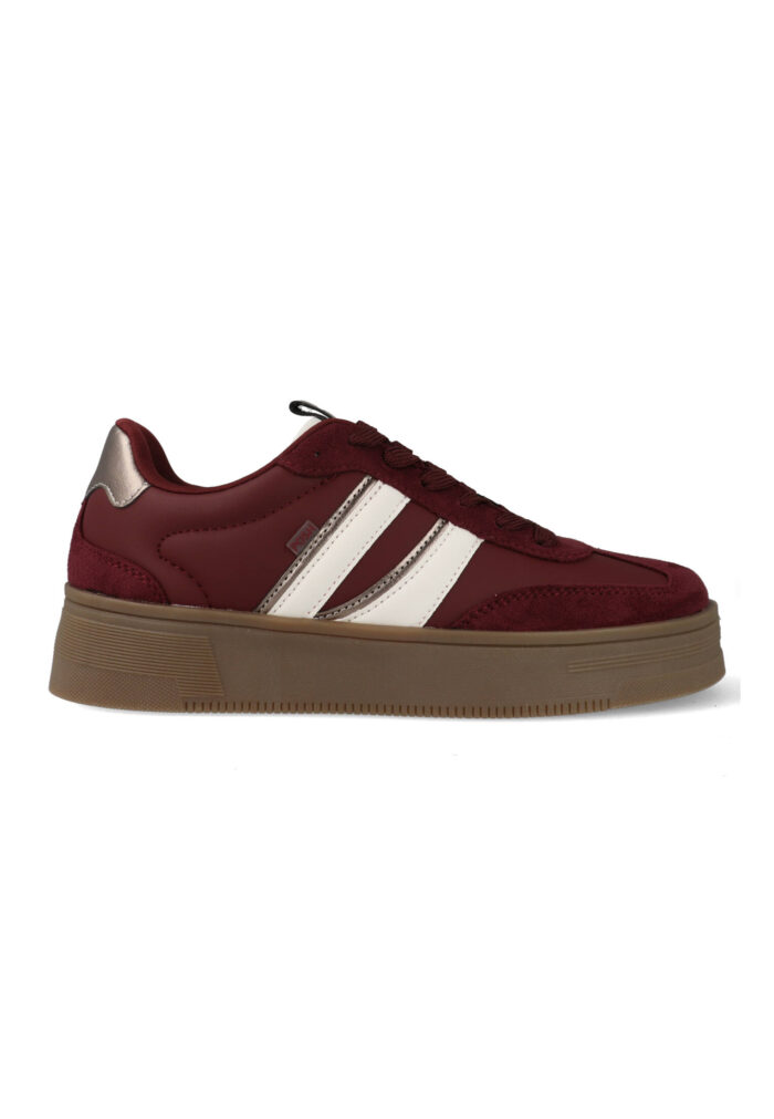 Posh by Poelman Sneakers Lilly 51 Bordeaux Rood / Off White