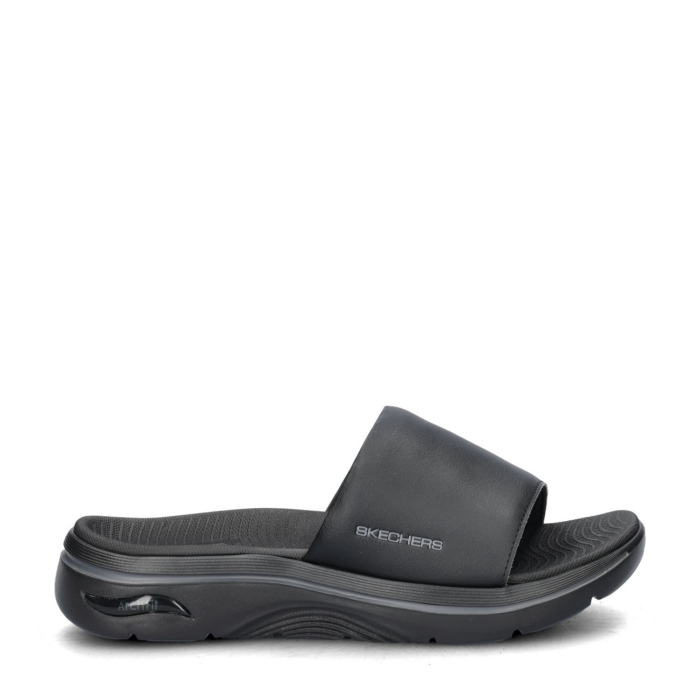 Skechers Go Walk Arch Fit slippers – Zwart