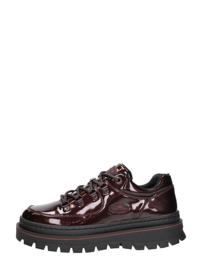 Skechers Jammers Cool Block platform sneakers – Rood