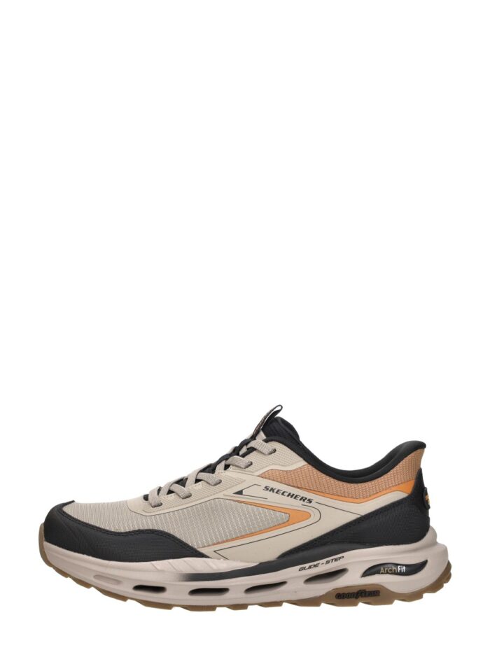 Skechers Hands Free Slip-Ins Arch Fit Glide-Step Orvan Talon instapschoenen – Taupe