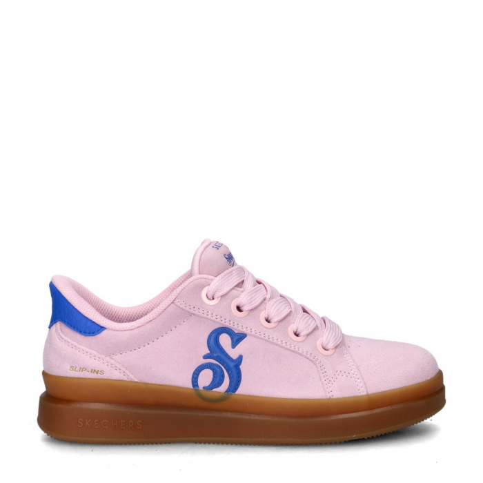 Skechers Hands Free Slip-Ins Courtside lage sneakers – Roze