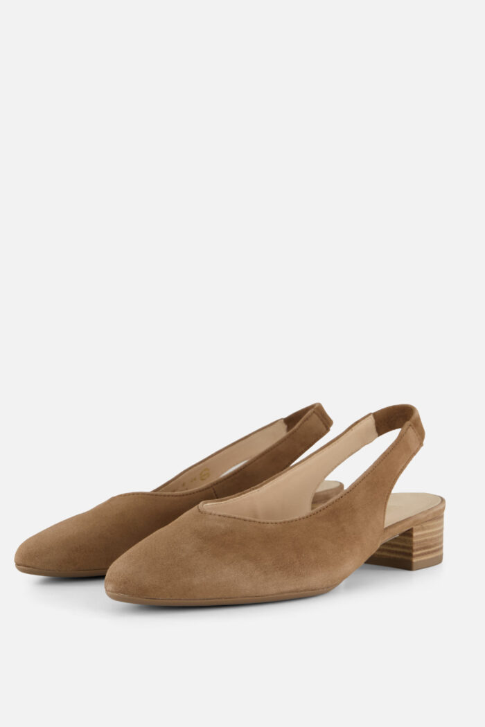 Gabor Slingbacks beige Suède