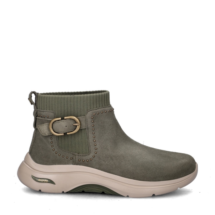 Skechers Go Walk Arch Fit 2.0 rits- & gesloten boots – Groen