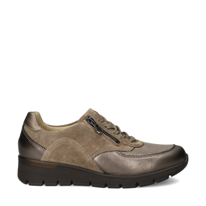Waldläufer K-Ramon lage sneakers – Bruin
