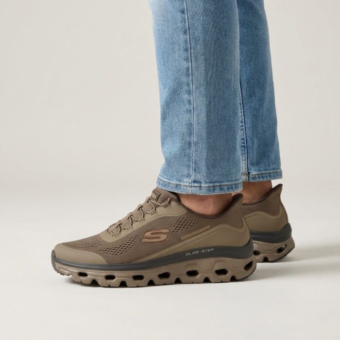 Skechers Slip-Ins Glide-Step Sol Instappers taupe