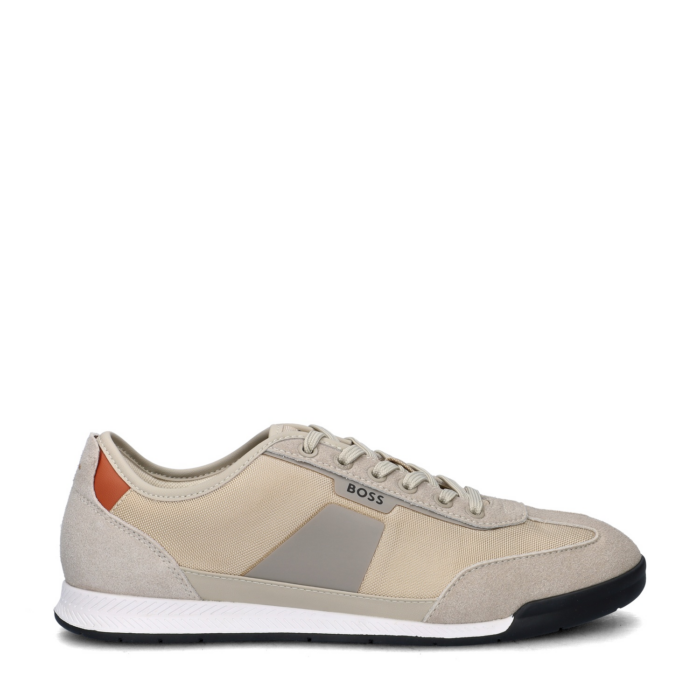 Boss Niton Low lage sneakers – Beige