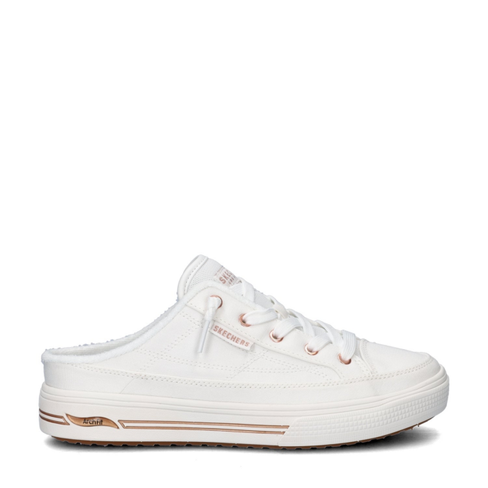 Skechers Ach Fit Arcade instapschoenen – Wit