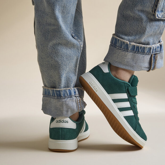 Adidas Grand Court 00’s Sneakers groen Suede