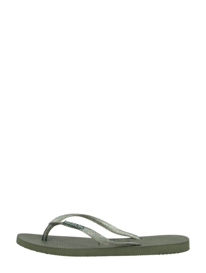 Havaianas Slim Logo Metallic – Groen
