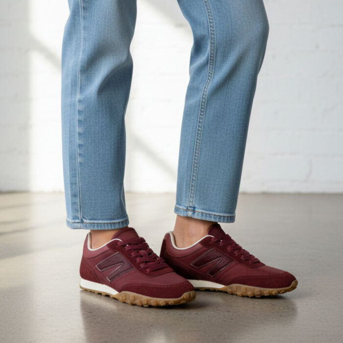 Linea Zeta Linea Zeta Sneakers bordeaux Suede