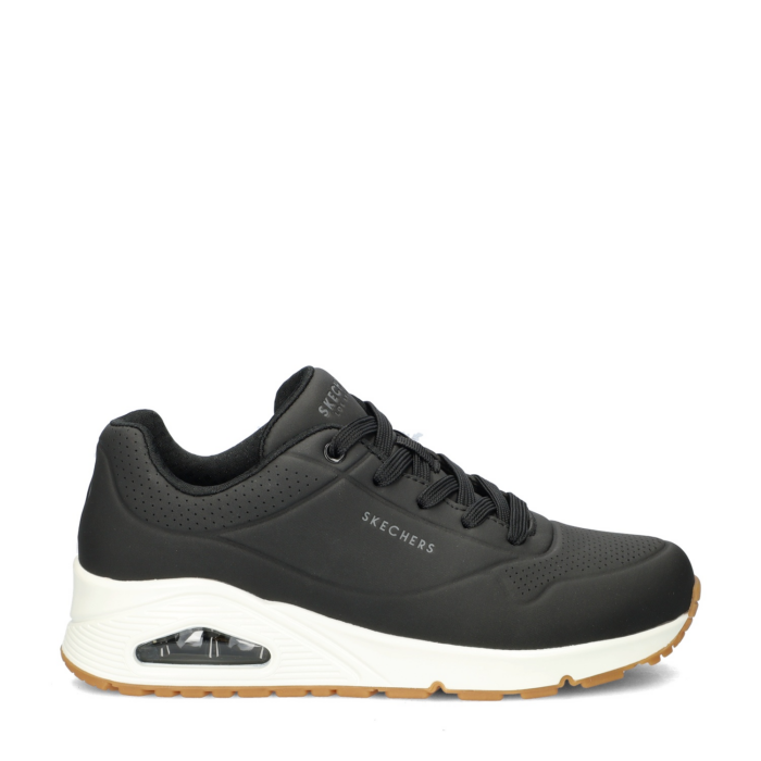 Skechers Street Uno lage sneakers – Zwart