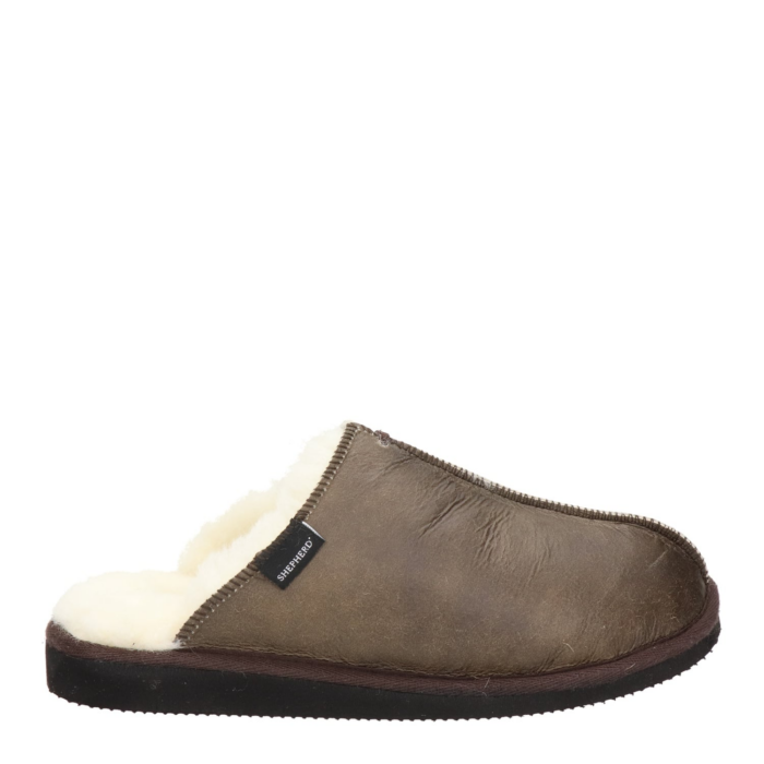 Shepherd Hugo pantoffels – Bruin