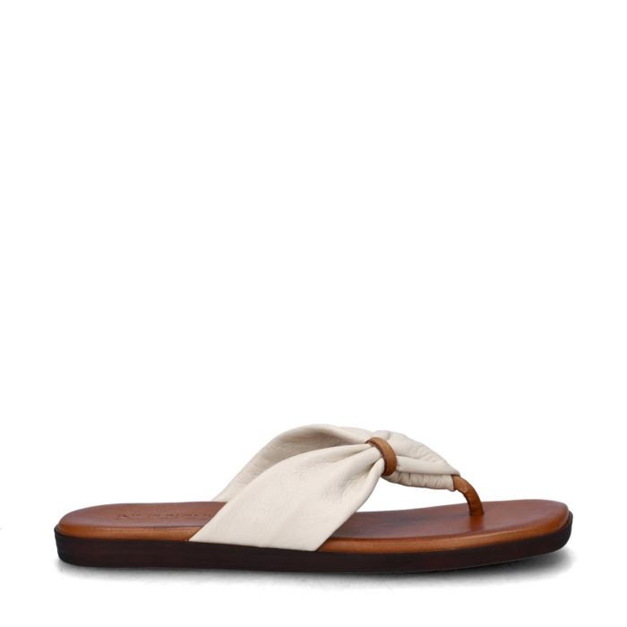 Nelson slippers – Wit
