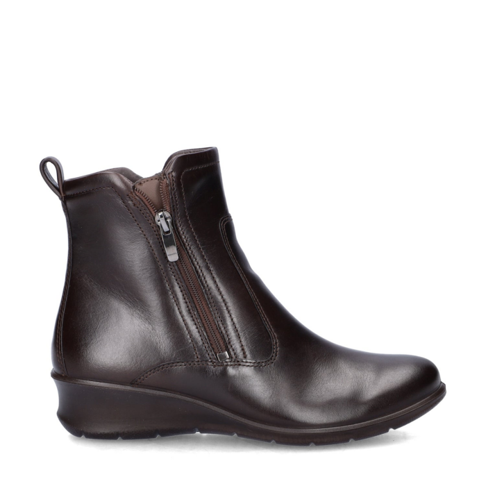 ECCO Felicia rits- & gesloten boots – Bruin
