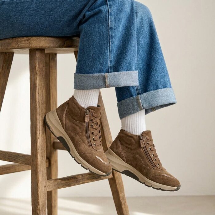 Feyn Veterboots bruin Suede