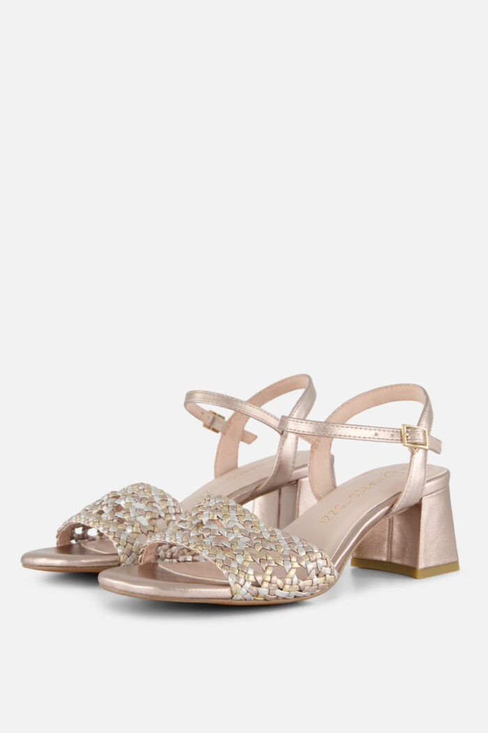 Marco Tozzi Marco Tozzi Sandalen roze Metallic Synthetisch