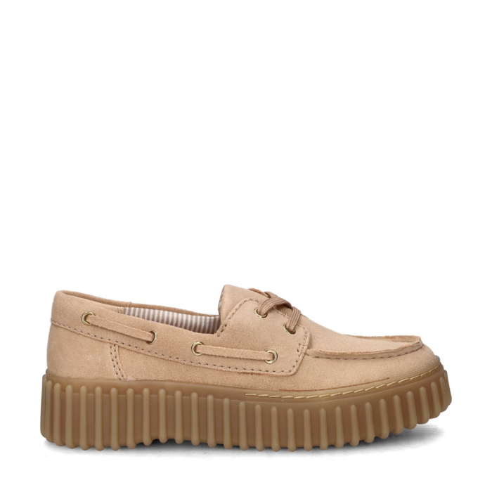 Clarks Torhill Boat mocassins & loafers – Beige