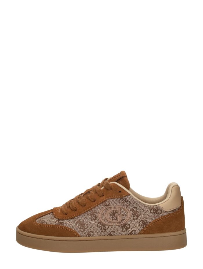 Guess Jacek lage sneakers – Cognac