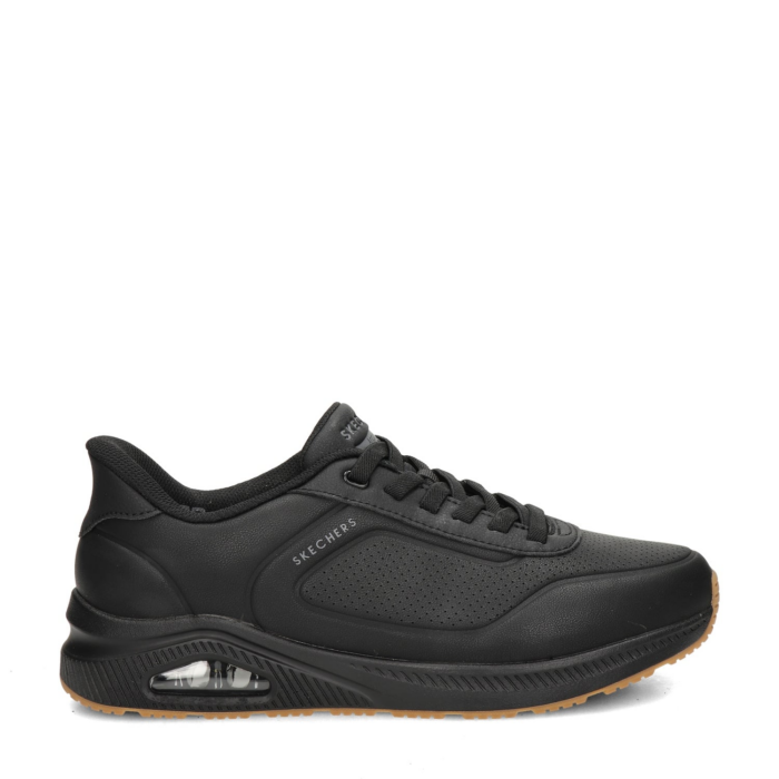 Skechers Hands Free Slip-Ins Arch Fit Uno lage sneakers – Zwart
