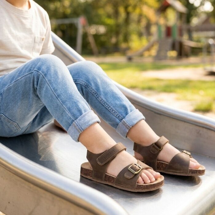 Shoesme Sandalen taupe Leer