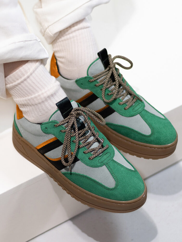 Sub55 Sneakers Laag – Groen
