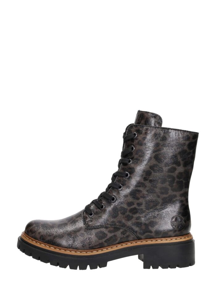 Rieker Veterschoenen Hoog – Taupe