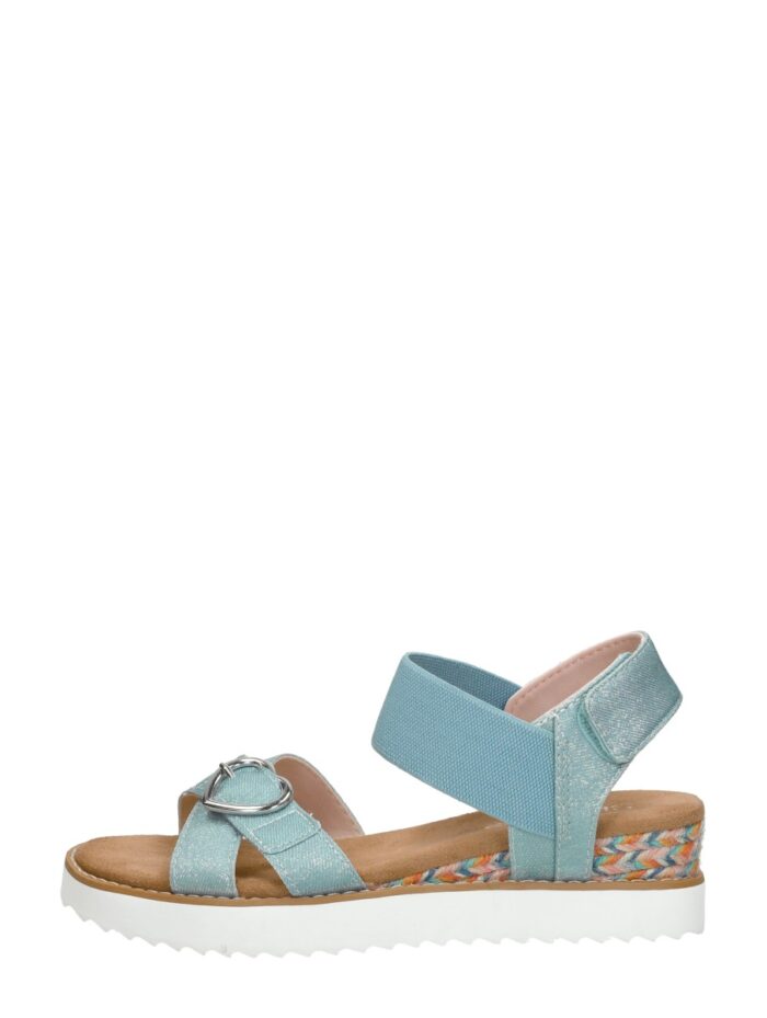 Skechers Miss Desert Kiss Hi – Licht blauw