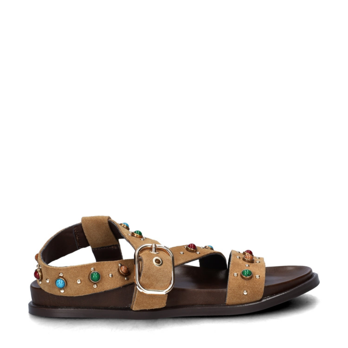 Nelson sandalen – Bruin