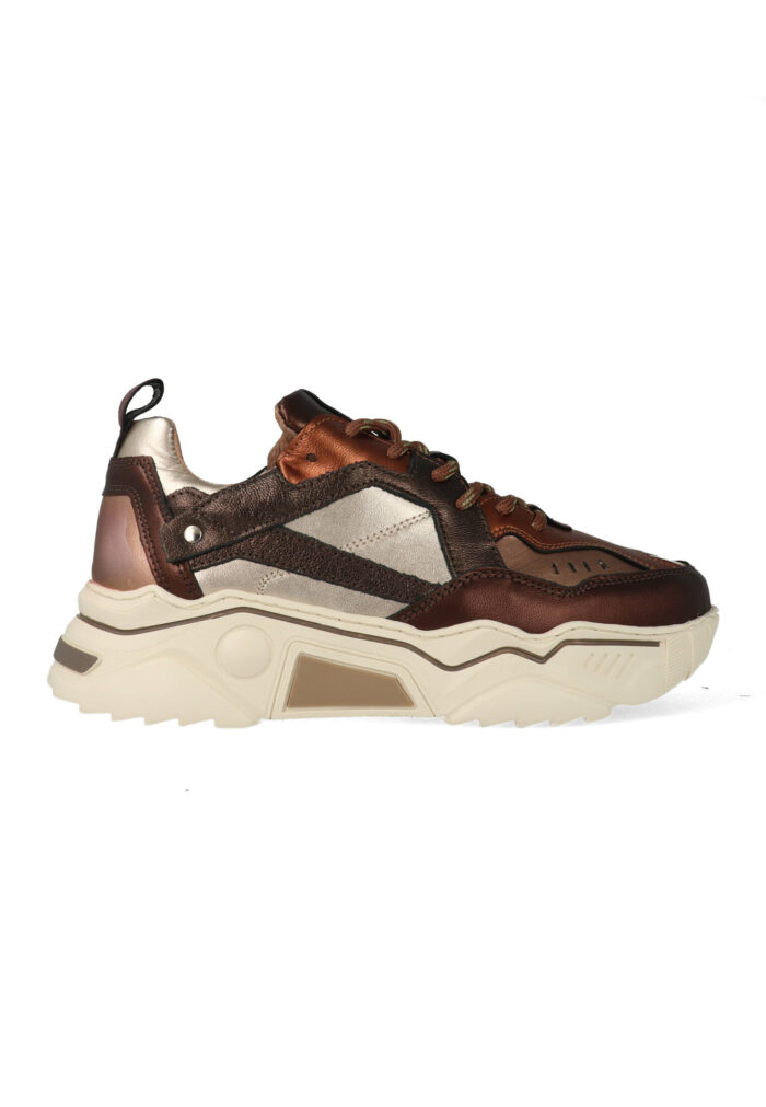 DWRS Sneakers Pluto Donkerbruin / Bronze – Bruin