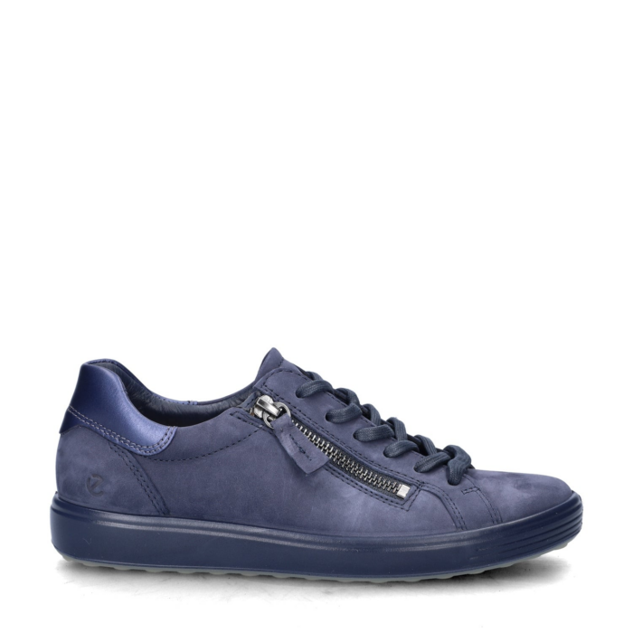 ECCO Soft 7 lage sneakers – Blauw