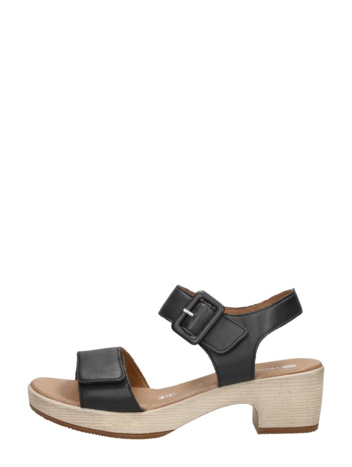 Remonte Sandalen Hak – Zwart