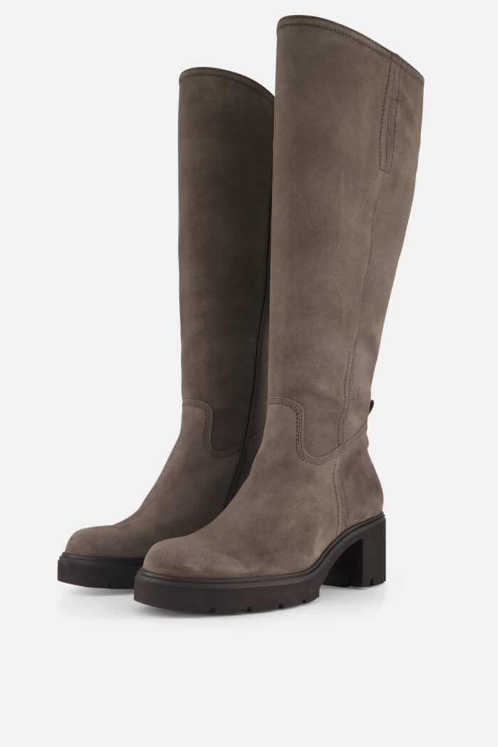 Gabor Hoge laarzen taupe Suede